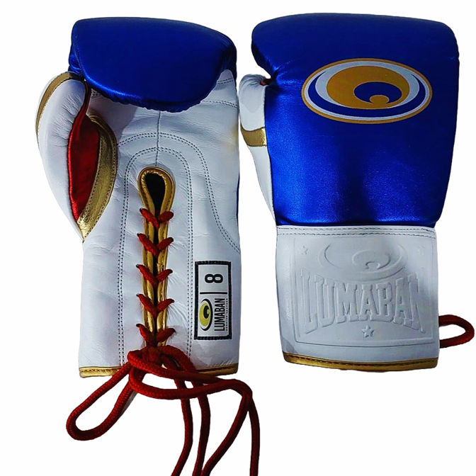 LMBN PRO 2 - Metallic Blue Pro Gloves