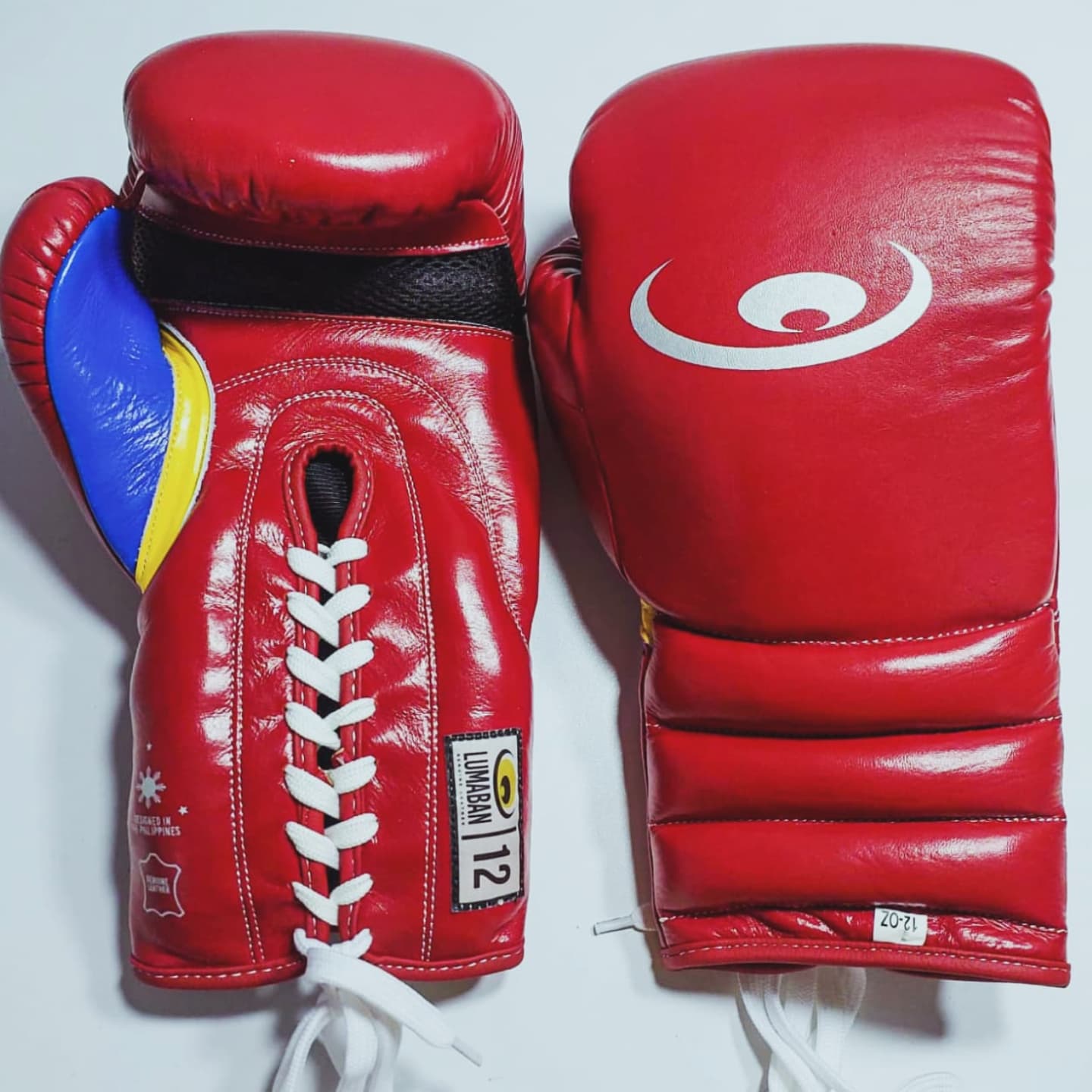 LMBN TR-2 Cherry Red Training Gloves - Main Image