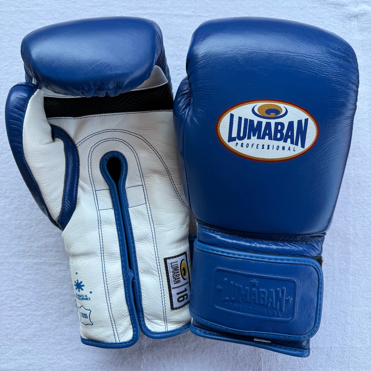 BLUE LMBN TR-2 TRAINING GLOVES