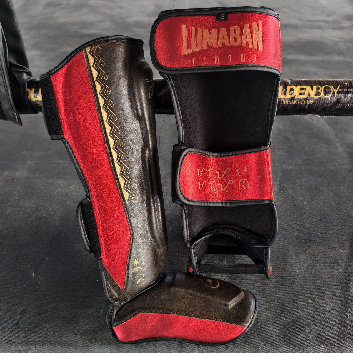 [PRE SALE] TIMAWA - Nubic Brown Leather Shin Guards