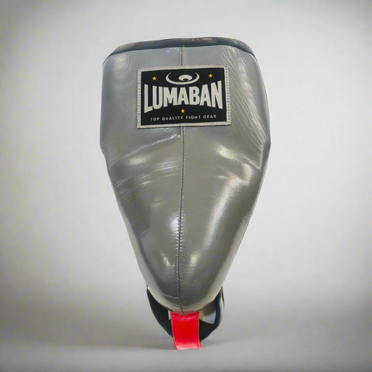 Grey / Red Groin Protector