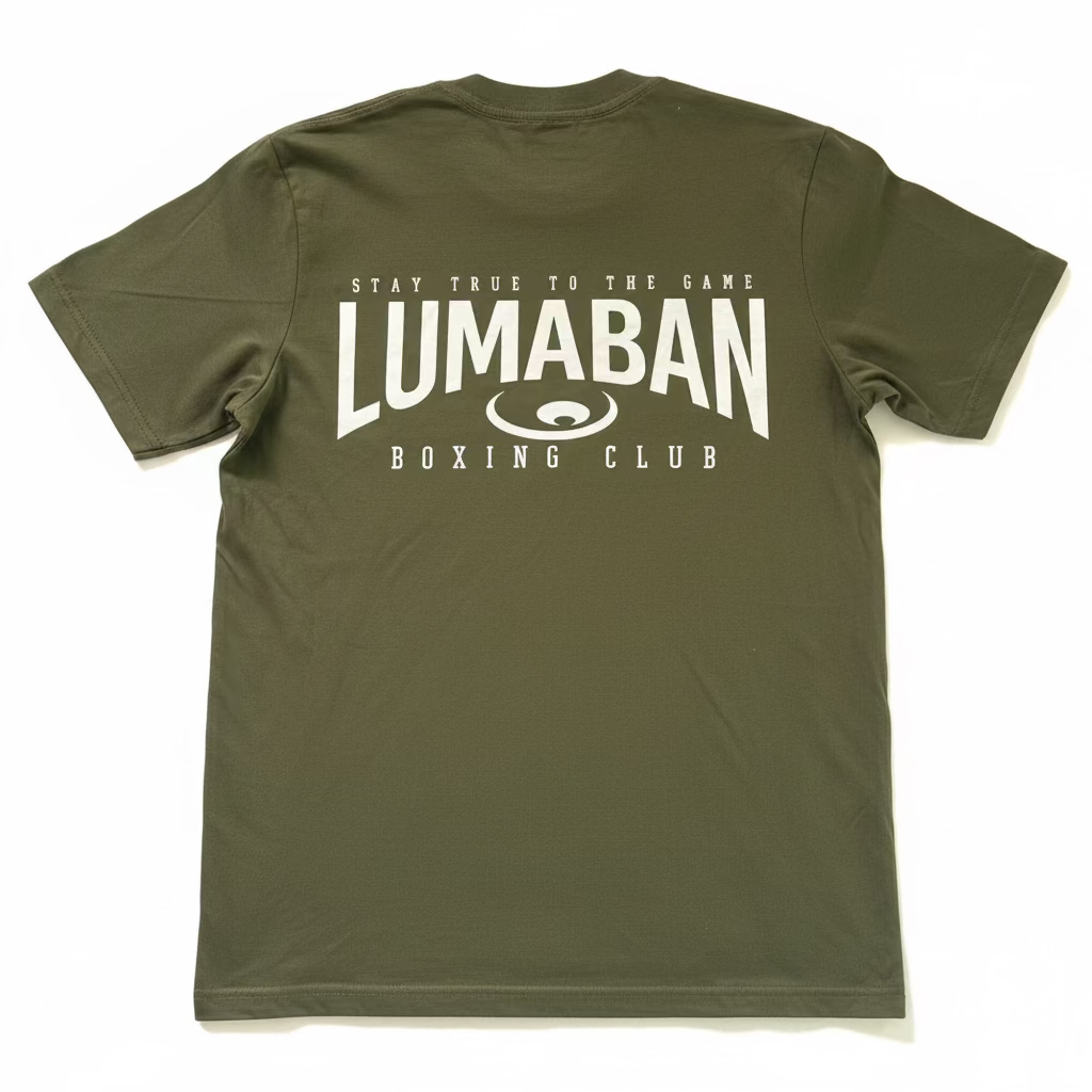 Army Green Lumaban Boxing Club T-Shirt