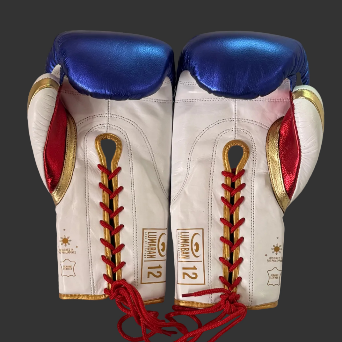 LMBN PRO 2.1 - Metallic Blue Pro Gloves
