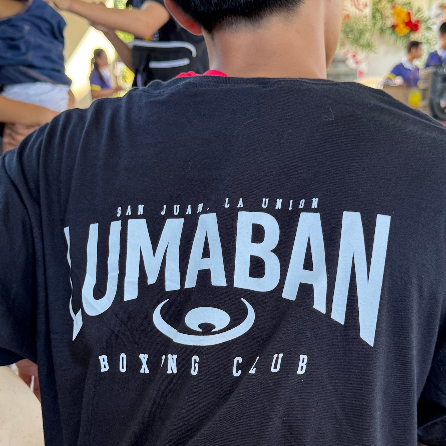Black Lumaban Boxing Club Heart Shirt