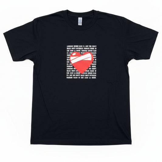 Black Lumaban Boxing Club Heart Shirt