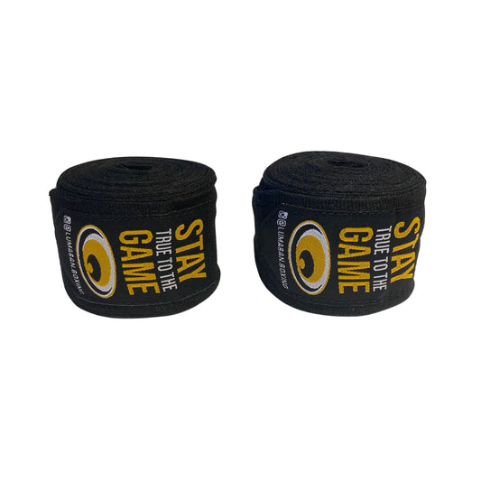 Lumaban Boxing Hand Wraps- Black 5m (196 inches)