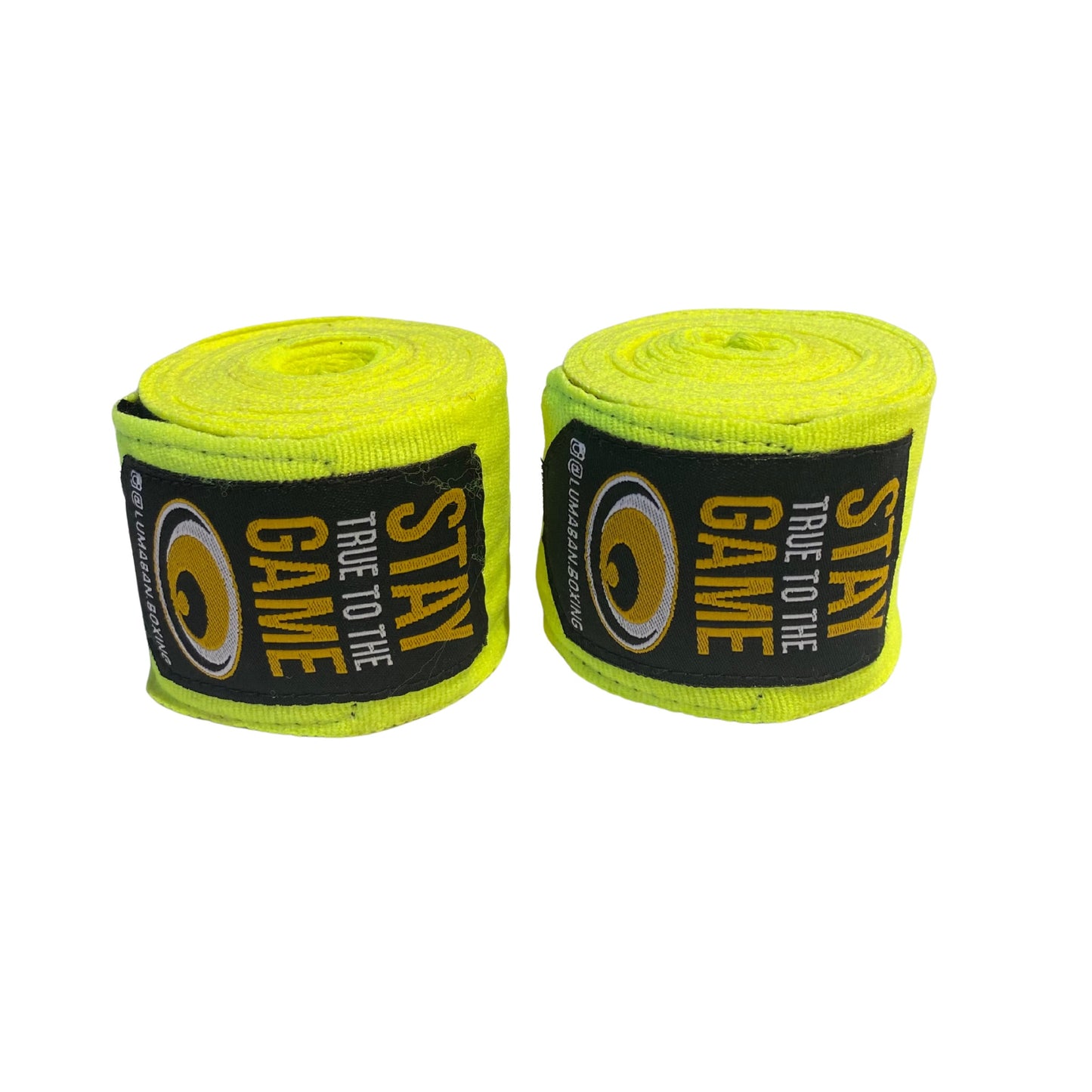 Lumaban Boxing Hand Wraps- Neon Yellow 5m (196 inches)