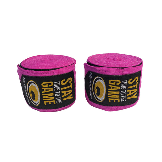 Lumaban Boxing Hand Wraps- Pink 5m (196 inches)