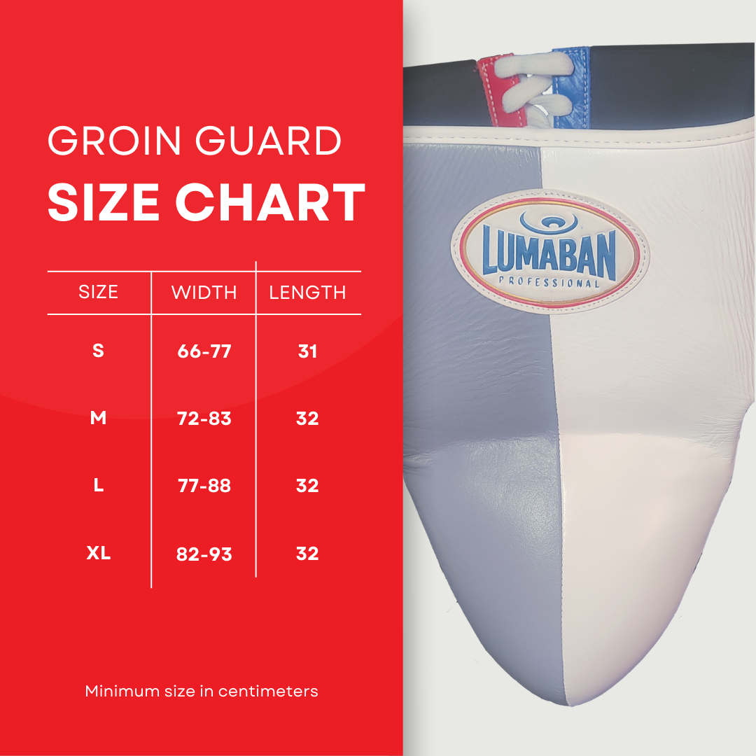 Grey / Red Groin Protector